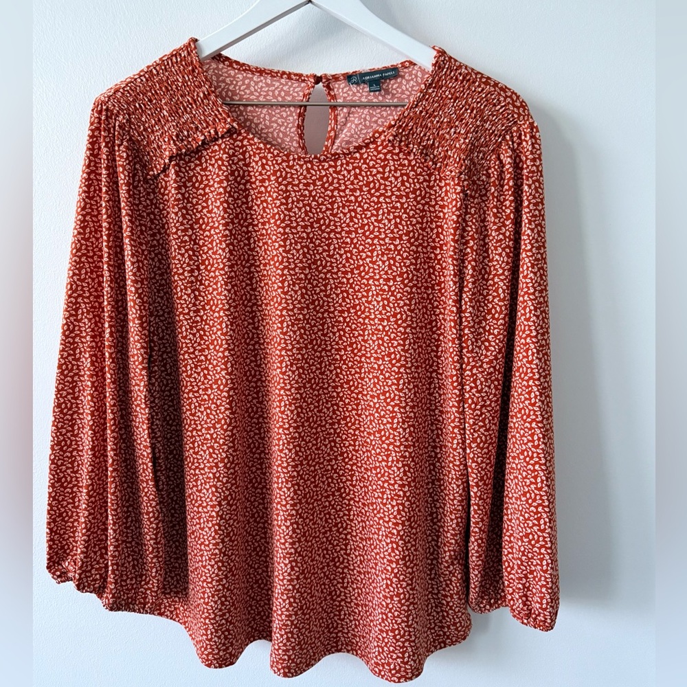 Adrianna Papell Women's Print Blouse